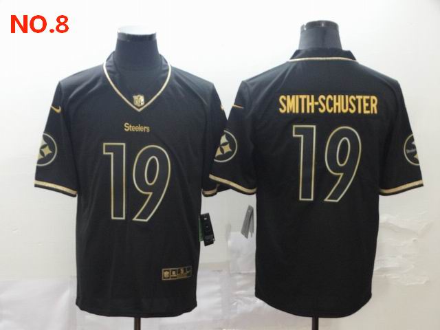 Men's Pittsburgh Steelers #19 JuJu Smith-Schuster Jersey NO.8;